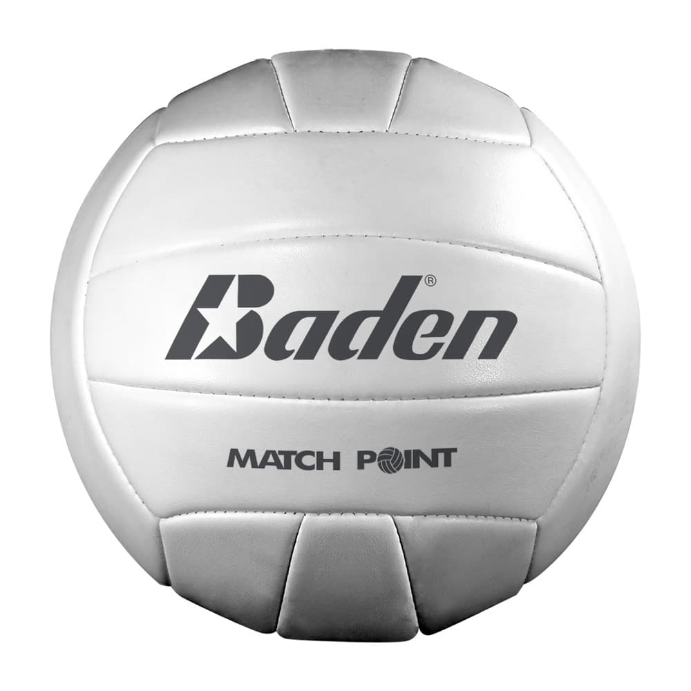 Match Point Volleyball in White from Baden