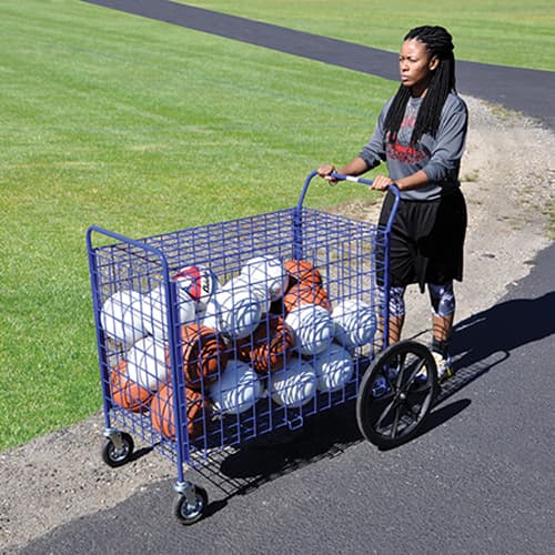 Ball Cart - ToteMaster - Field (51 in.L x 25 in.W x 48 in.H) from Jaypro Sports
