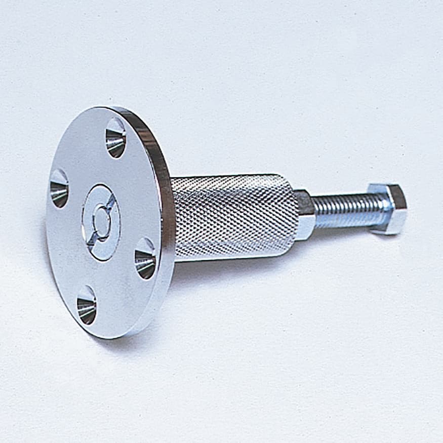 Floor Anchor with Cover (1-1/4 in. Cylinder) from Jaypro Sports