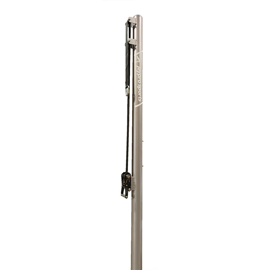 Outdoor Competition Volleyball Center Upright (3-1/2 in.) (Round Pole) from Jaypro Sports