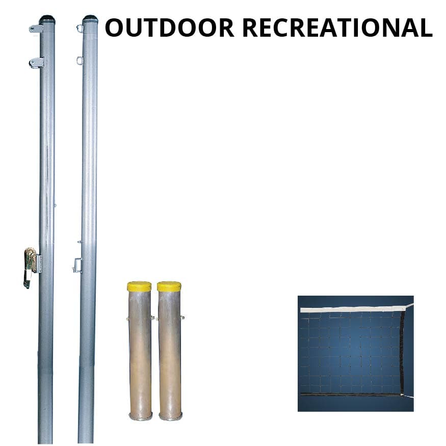 Recreational Outdoor Volleyball System (with net) from Jaypro Sports