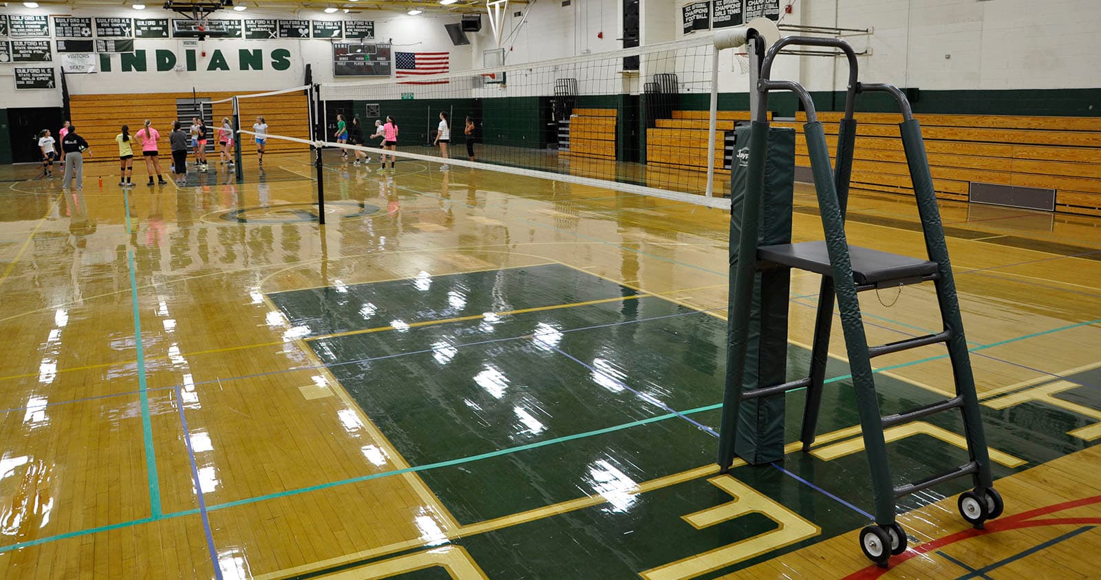 Tri-Court Volleyball System Adapter (For PVB-7000, PVB-6500, PVB-5000, PVB-4500 and PVB-1500) from Jaypro Sports