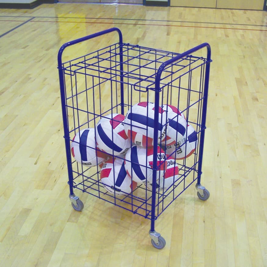 Ball Cart - ToteMaster Mini (12 Ball) (Blue) from Jaypro Sports