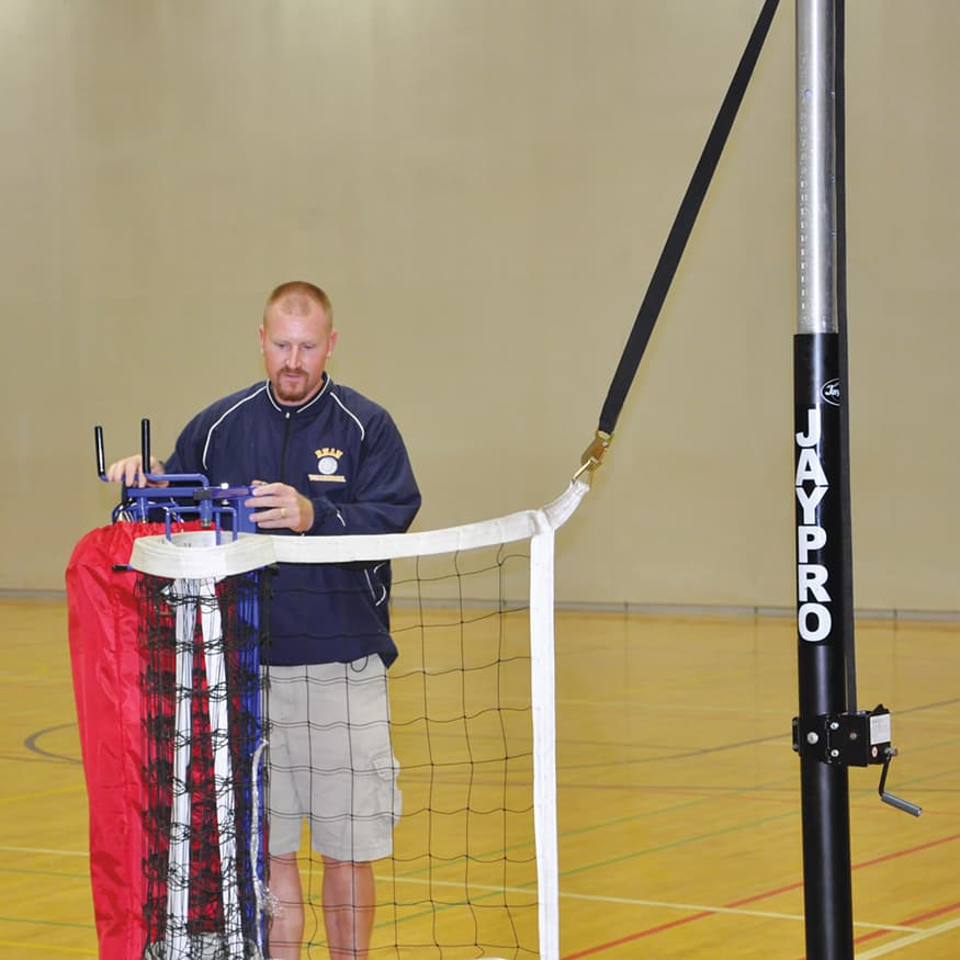 Volleyball Net Storage Rack - Net Keeper - Double Net from Jaypro Sports